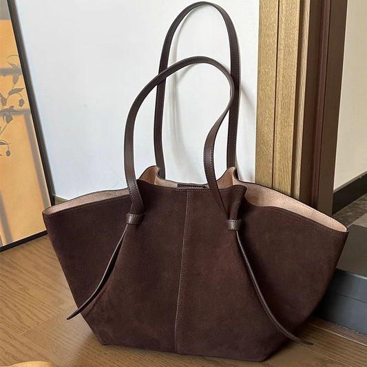 Women's Suede Large Bag