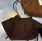 Women's Suede Large Bag